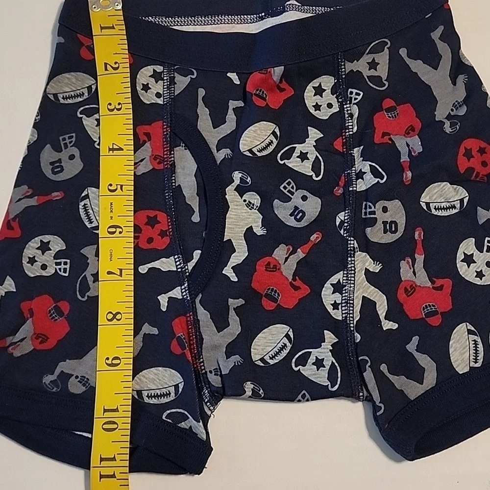 Gymboree 2 Pc Underear Briefs Boxers Boy Sz 7-8 London Football